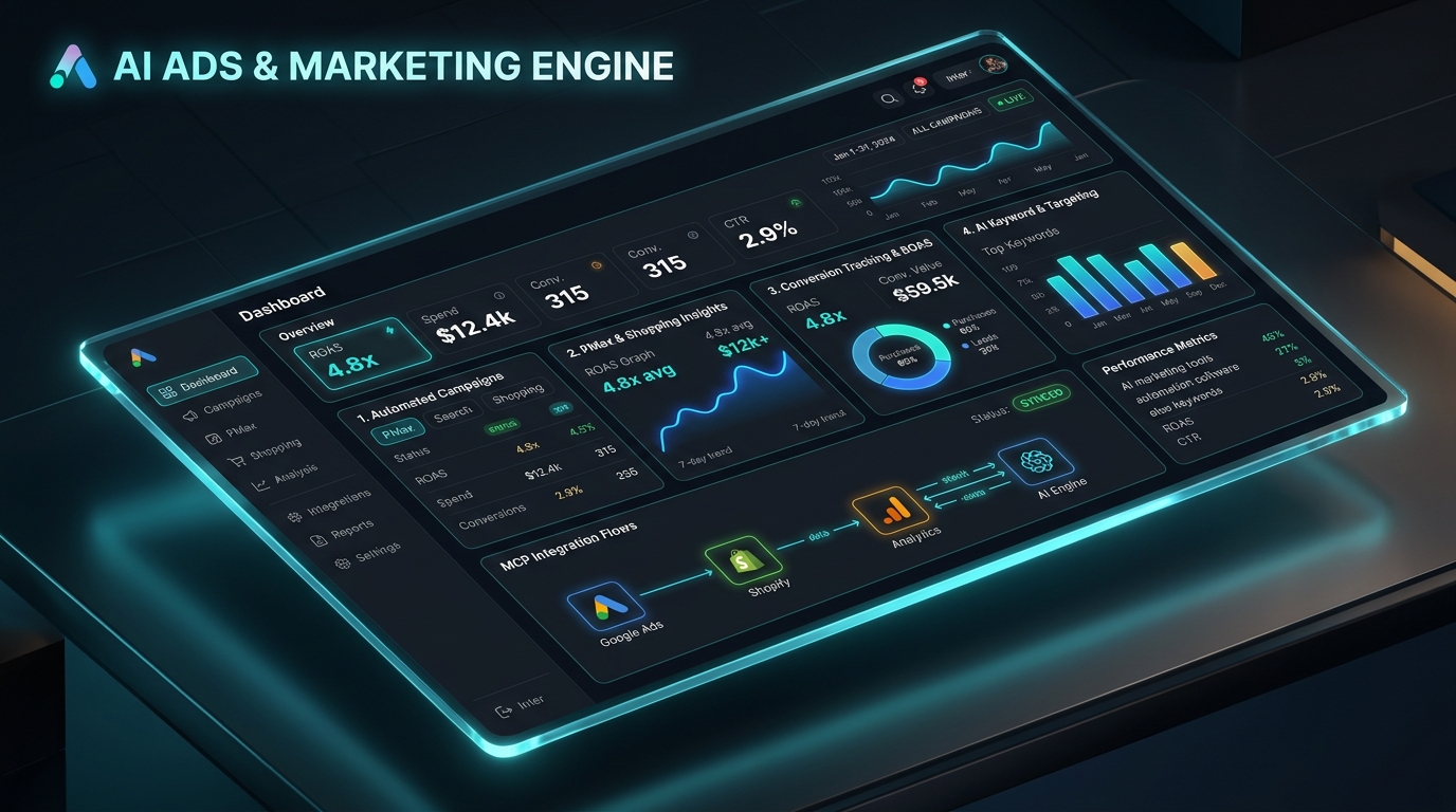 AI Ads & Marketing Engine - Autonome Google Ads Steuerung mit MCP Server